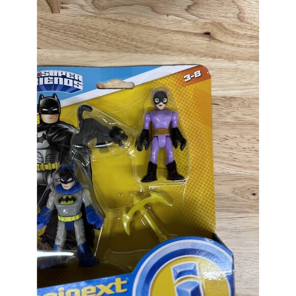 Imaginext DC Super‎ Friends Batman & Catwoman Figures New In Box - Picture 6 of 8